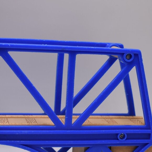 Blue Sodor Bay Bridge 12" Thomas & Friends Wooden Railway Trains Wood Playset - Picture 5 of 9